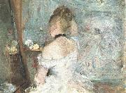 Berthe Morisot Lady at her Toilette oil painting reproduction